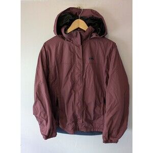 VTG EMS Eastern Mountain Sports women's Fleece Lined Hooded Field Jacket Size XL